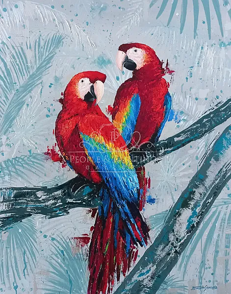 "Love and Prosperity" (Amor e prosperidade)