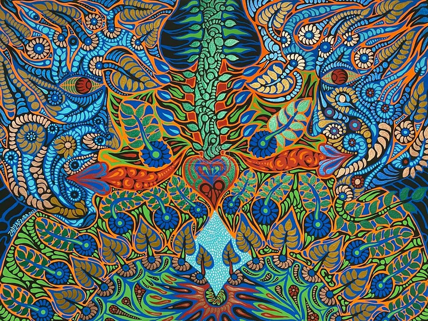 Pollination in the Garden of Love / Conception of a New Life
