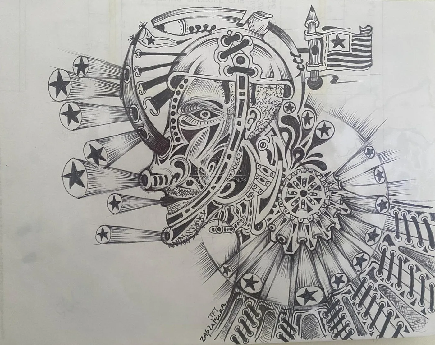 With a Shoe on the Head Collection / Drawing 3