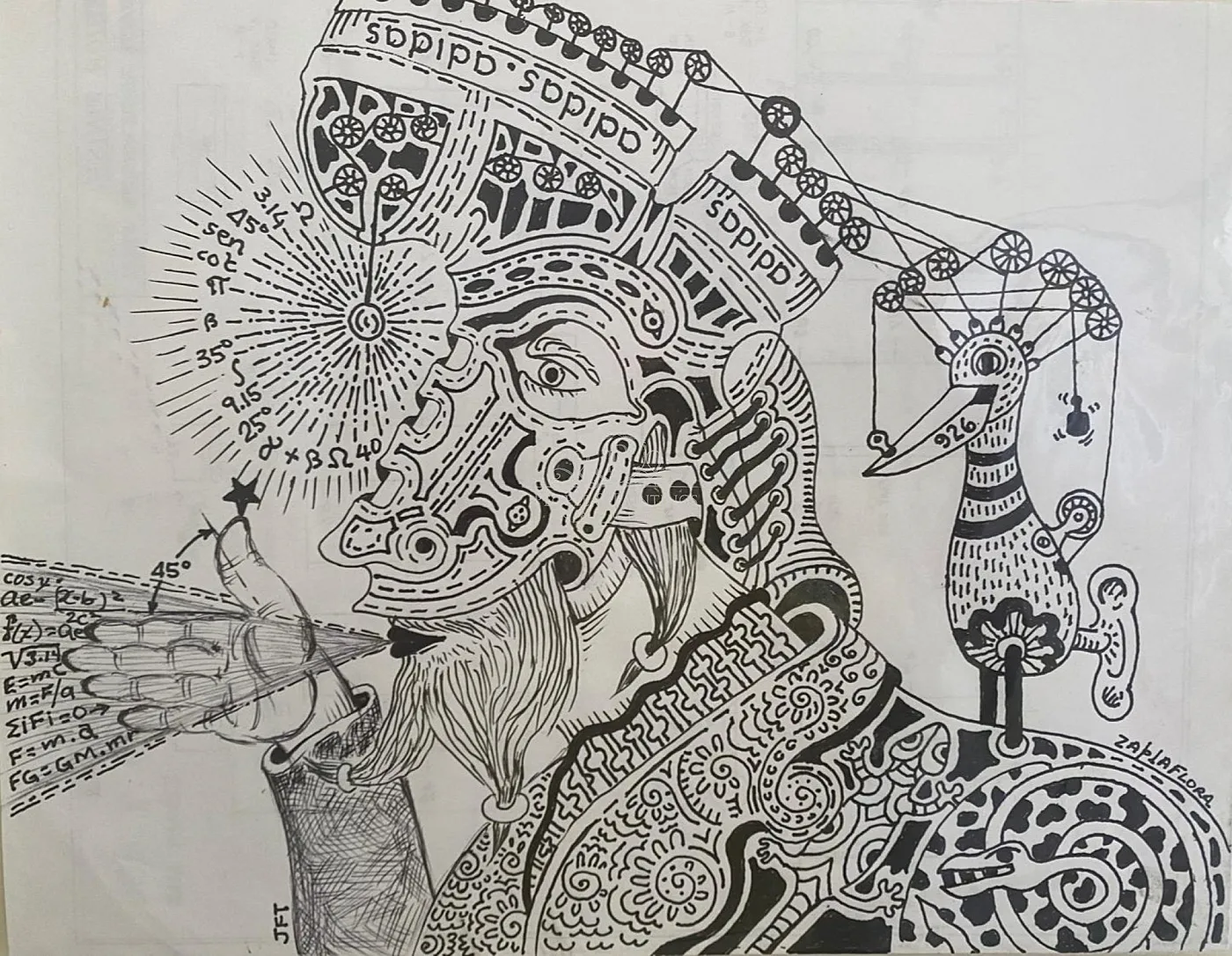 With a Shoe on the Head Collection / Drawing 4