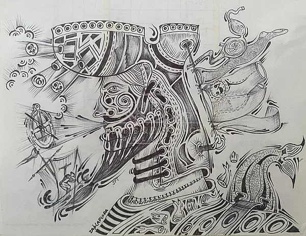 With a Shoe on the Head Collection / Drawing 6