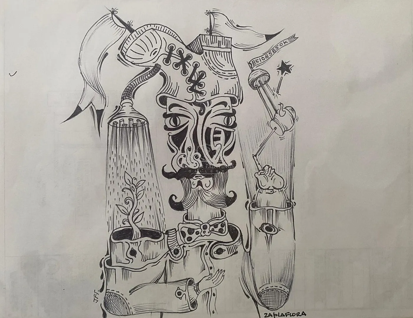 With a Shoe on the Head Collection / Drawing 7