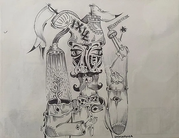 With a Shoe on the Head Collection / Drawing 7