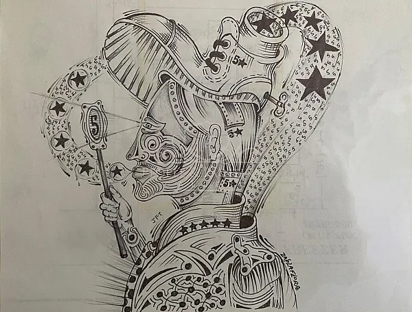 With a Shoe on the Head Collection / Drawing 12