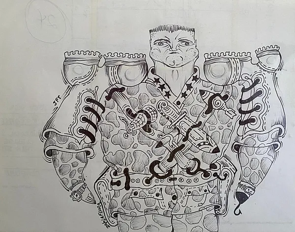 With a Shoe on the Head Collection / Drawing 14