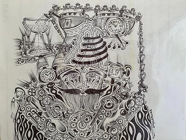 With a Shoe on the Head Collection / Drawing 13