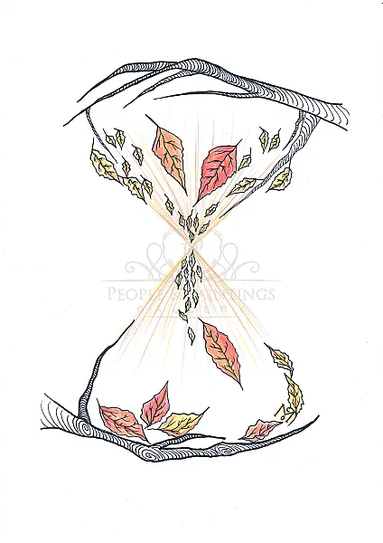 Autumn hourglass