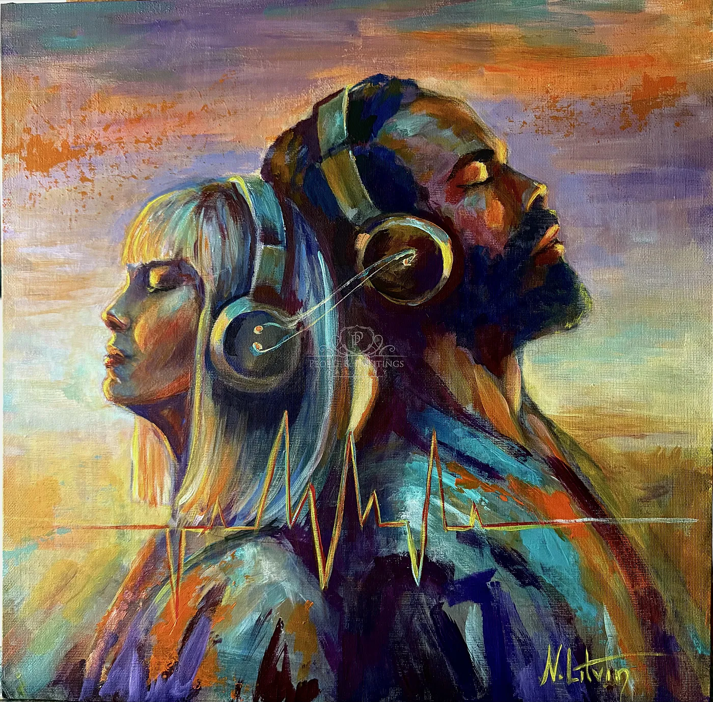 In one rhythm