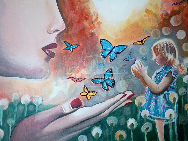 The Girl and the Butterflies
