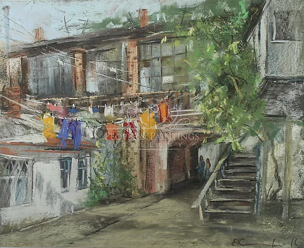 The yard