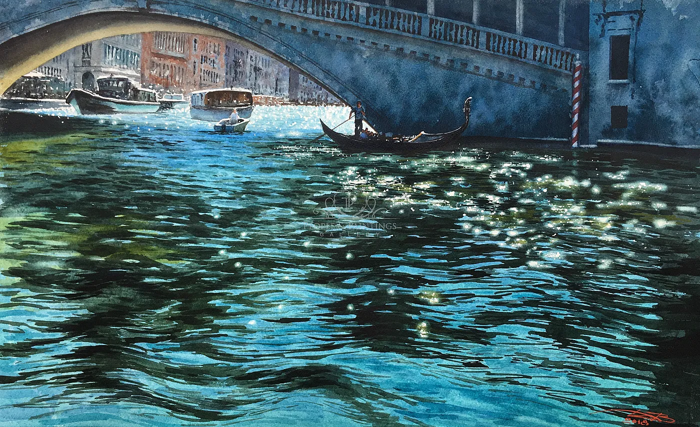Sunny day in Venice
