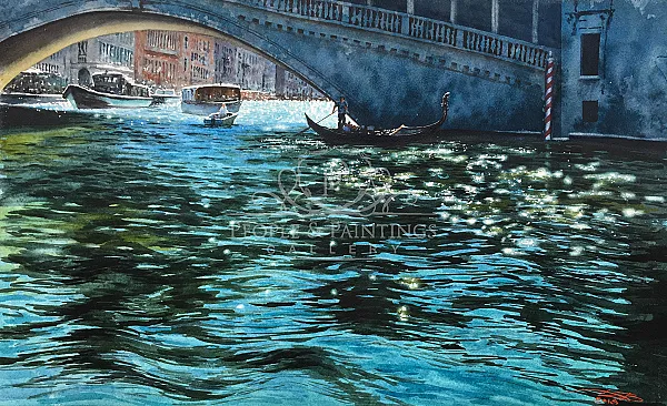 Sunny day in Venice