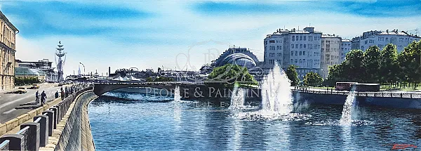 Sunny day in Moscow