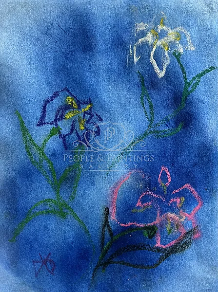Three Irises