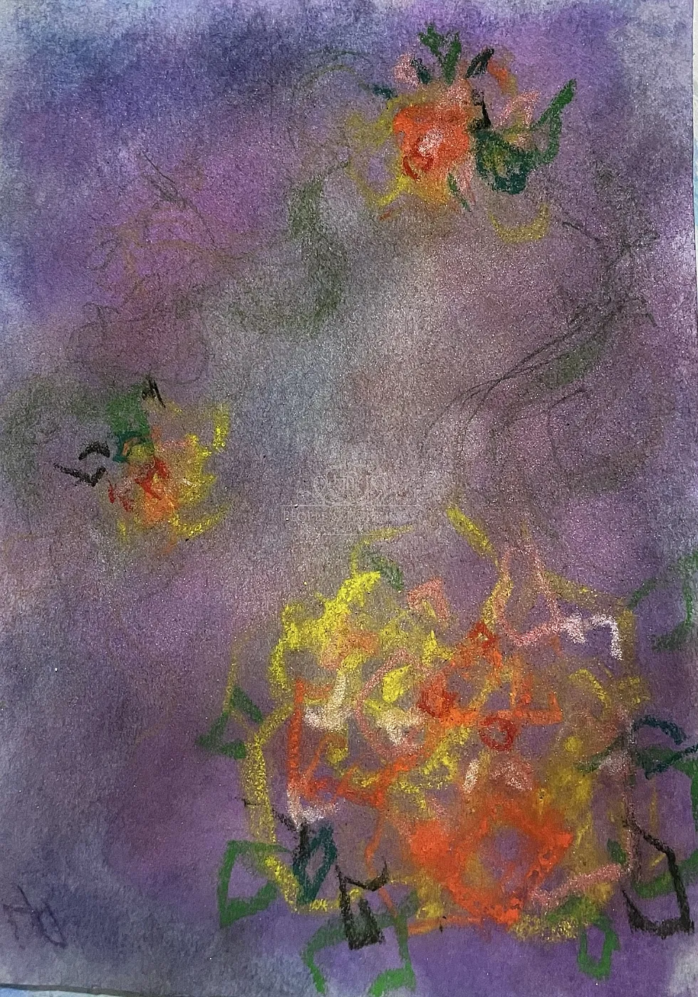 Three in Violet