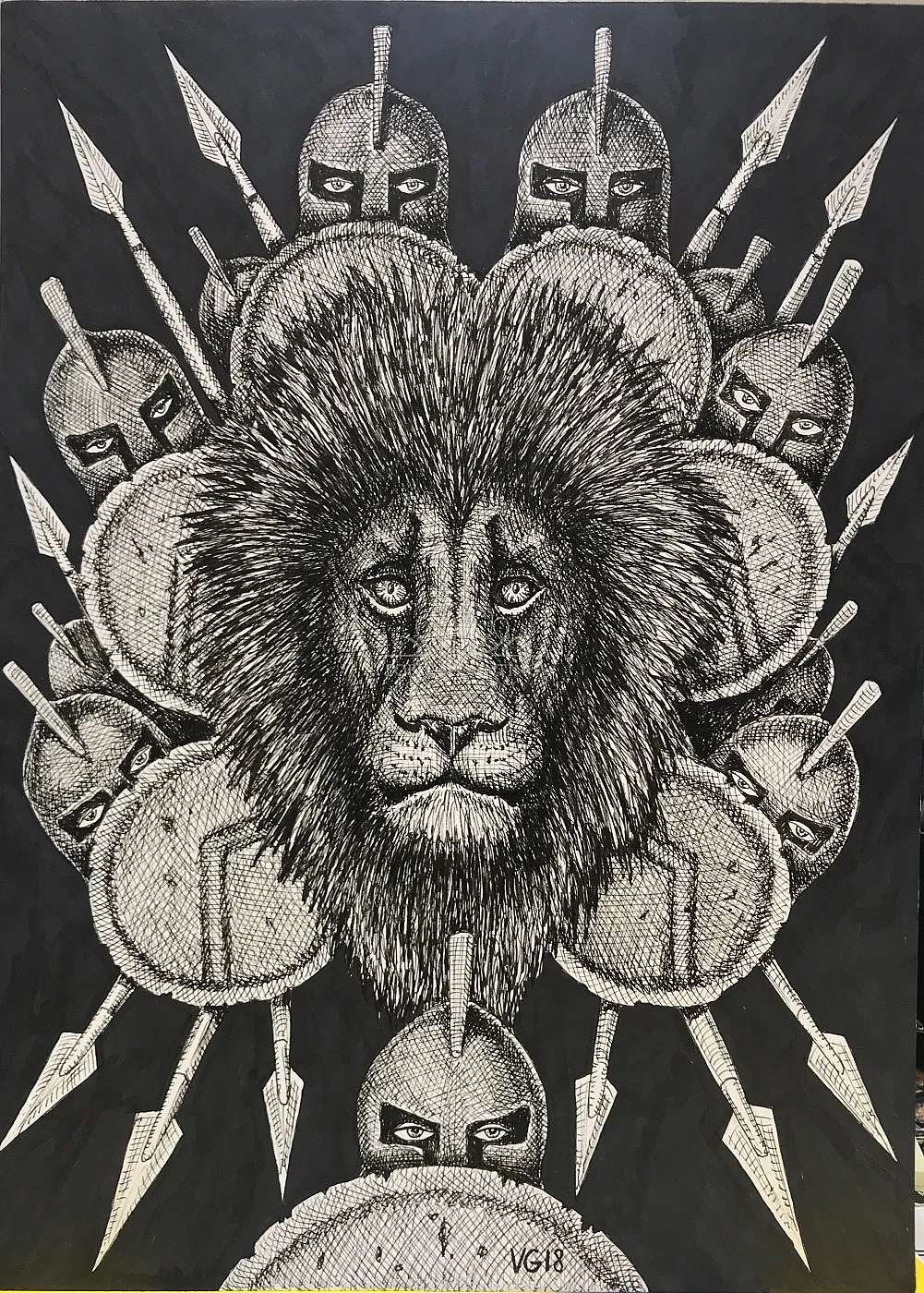 Spartan Lion
