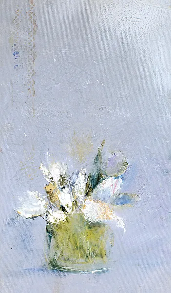 White tulips
