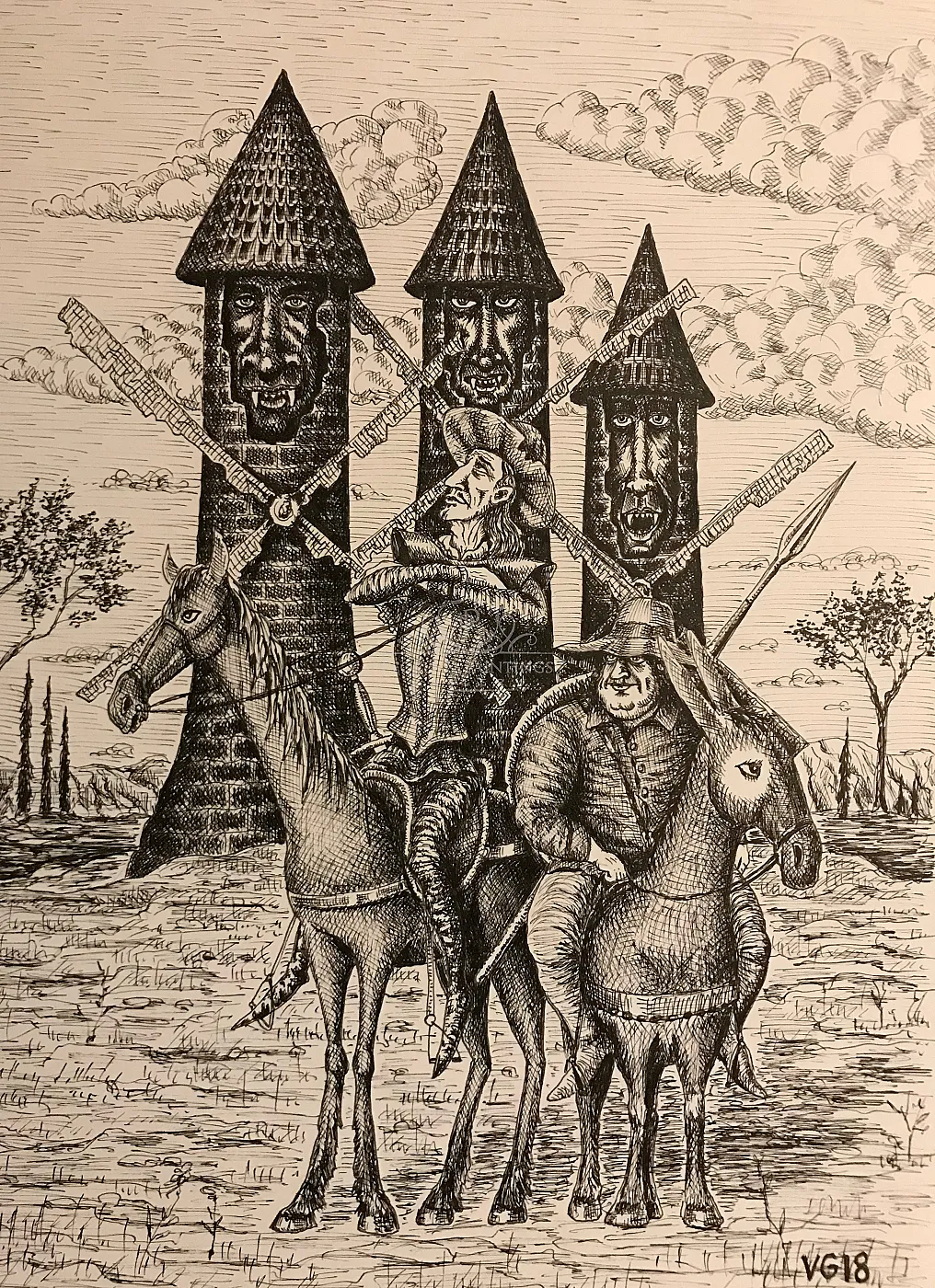 Don Quixote and Sancho Panza
