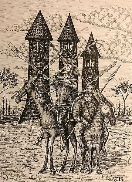 Don Quixote and Sancho Panza