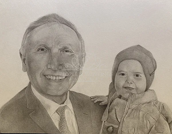 Grandpa with his nephew