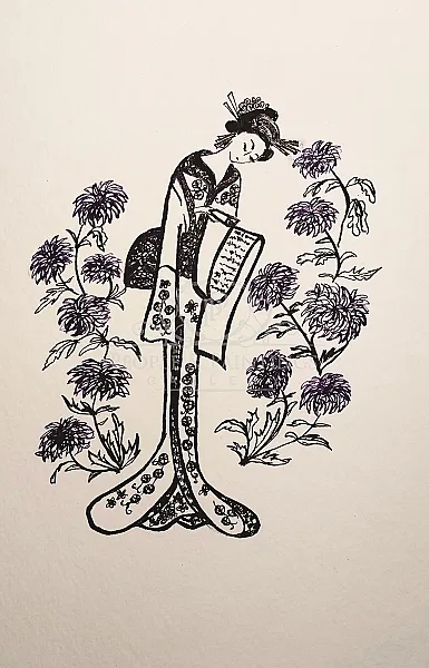Chrysanthemum garden