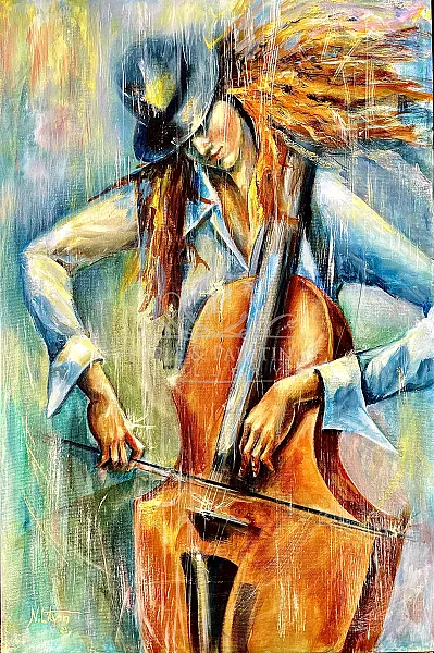 From the series “Jazz” cello