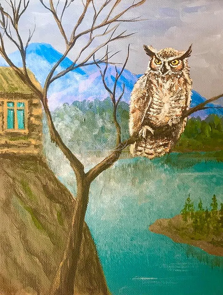 Owl and Fog