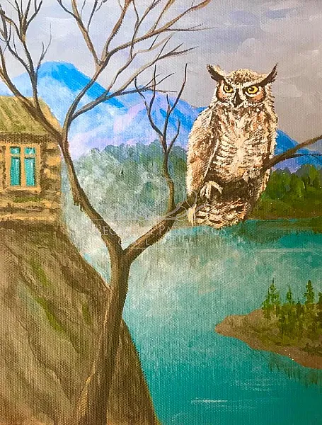 Owl and Fog