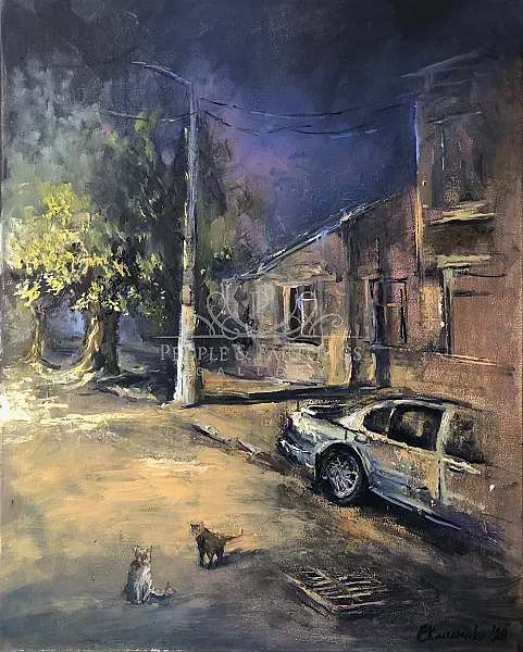 A Night, a Street, a Lamp...