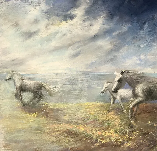 The sky, the wind...