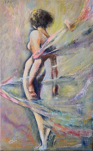 "Silent Presence" Personal Exhibition / Original Artworks by Nina Litvin