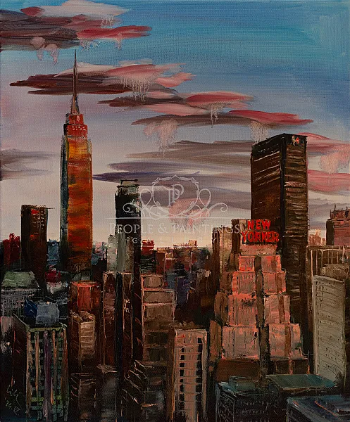 NY sunset