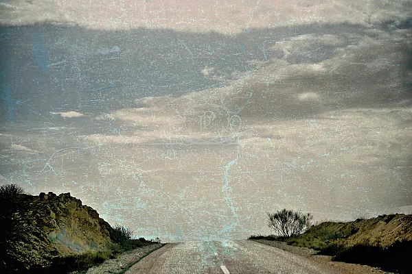 Road in desert