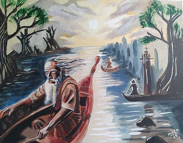 Charon Wakes up Dreaming of Peace