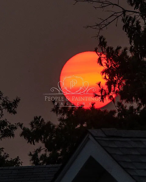 Dramatic sunset