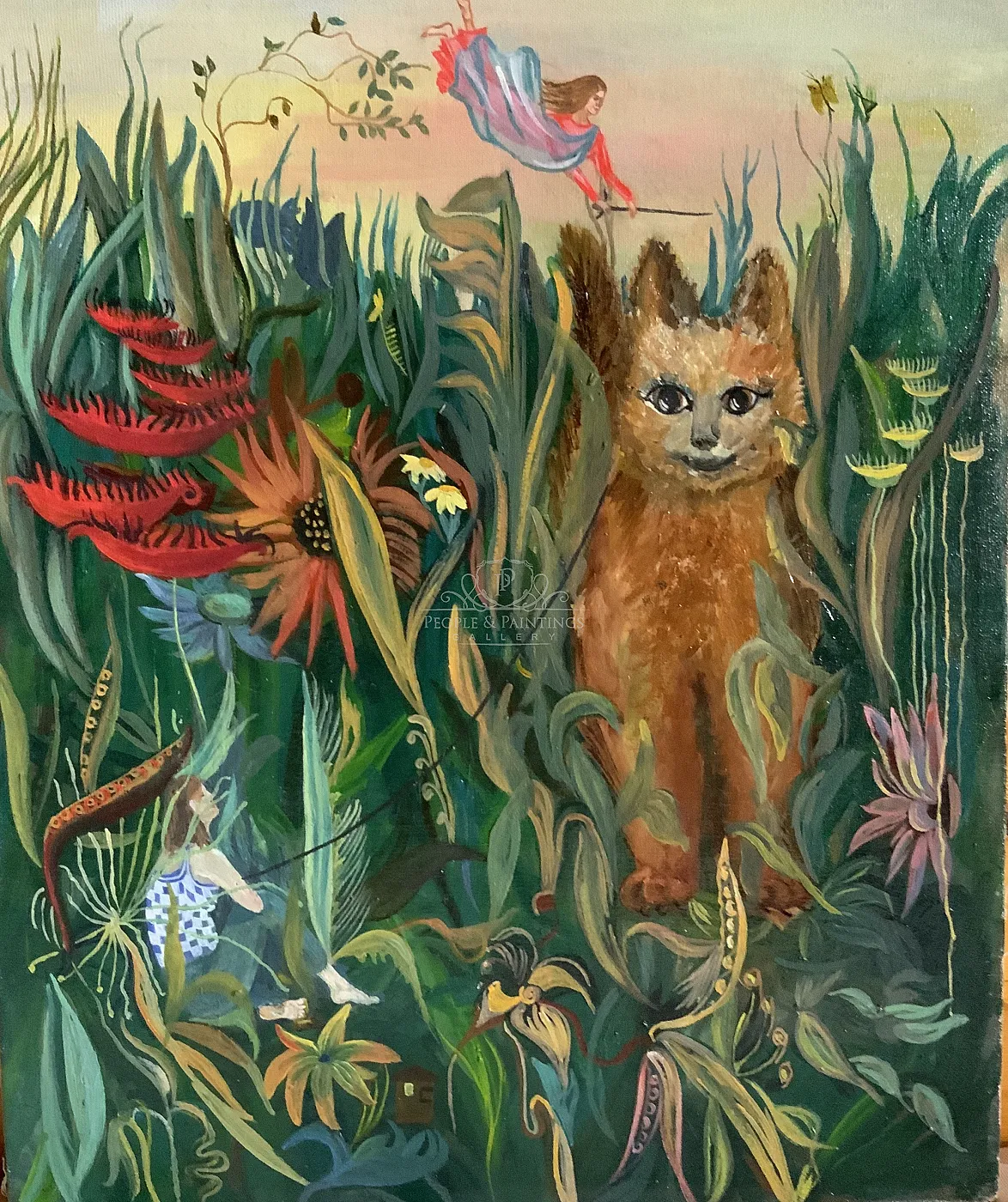Ангел и кошка