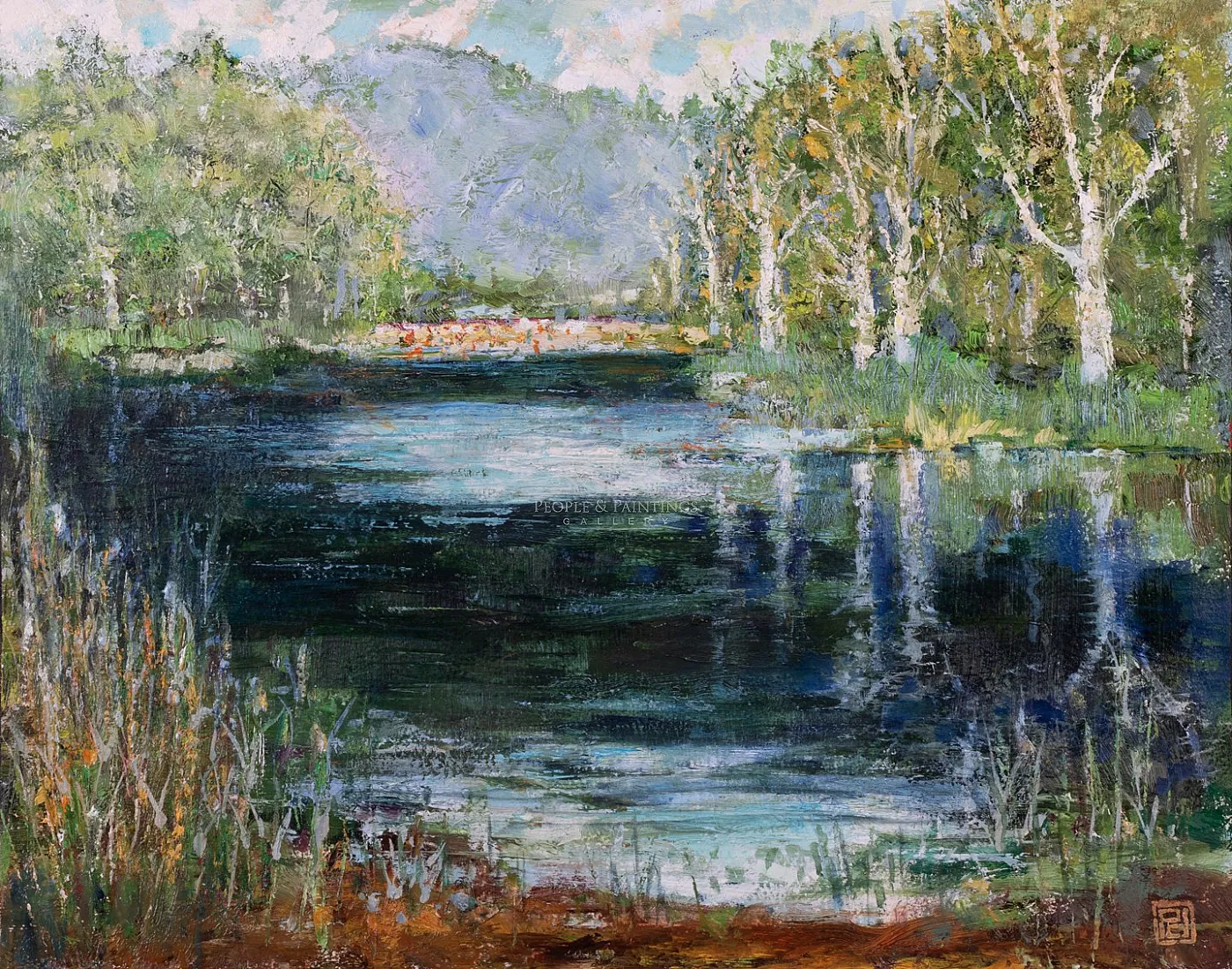 Beach at the Head of the Lake
