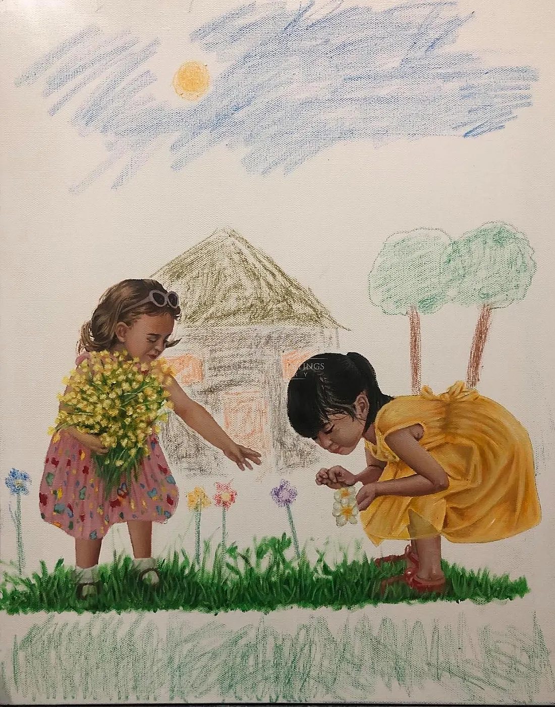 Kids in Spring