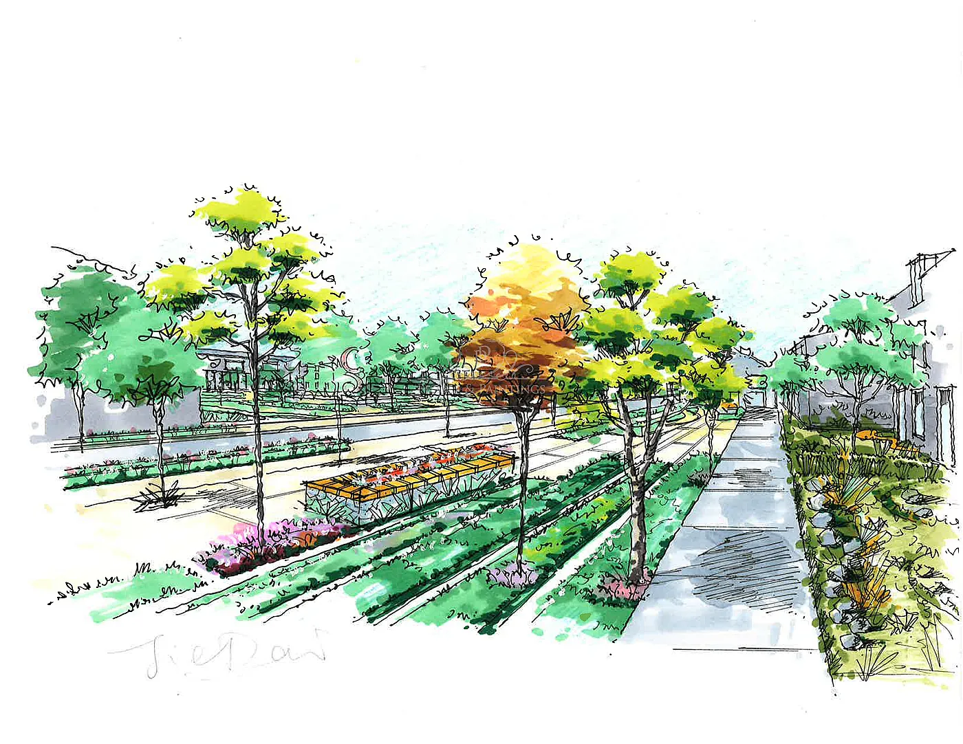 Lost and Found: Pedestrian's Green