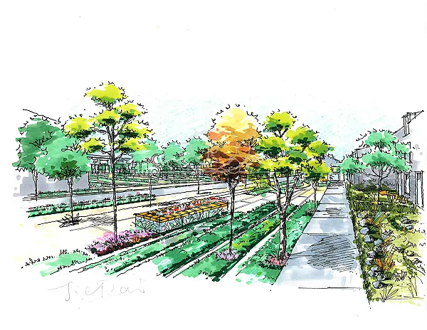 Lost and Found: Pedestrian's Green