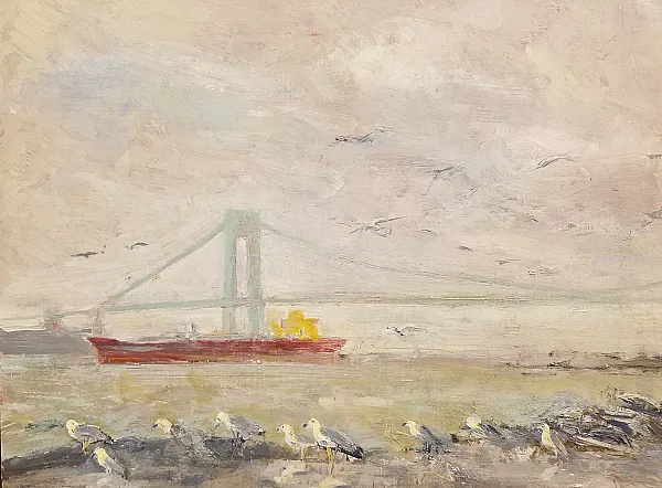 At Anchor by the Bridge