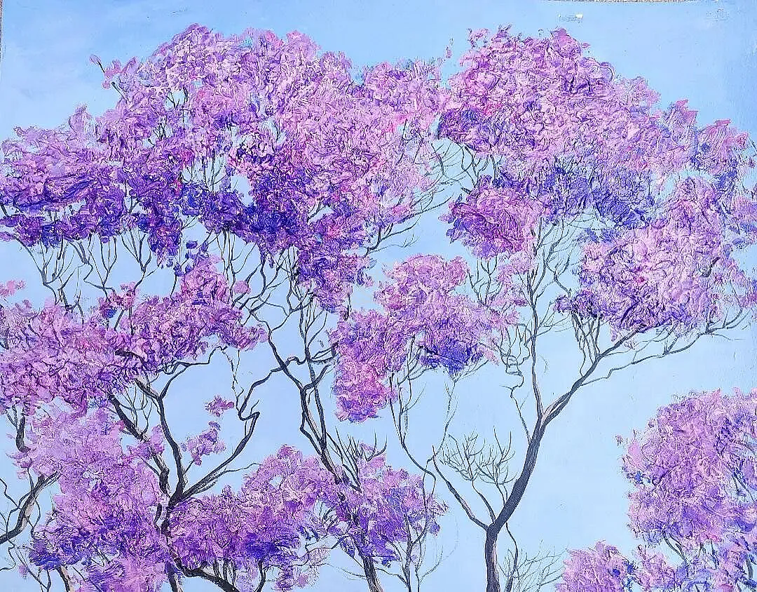 Las jacarandas