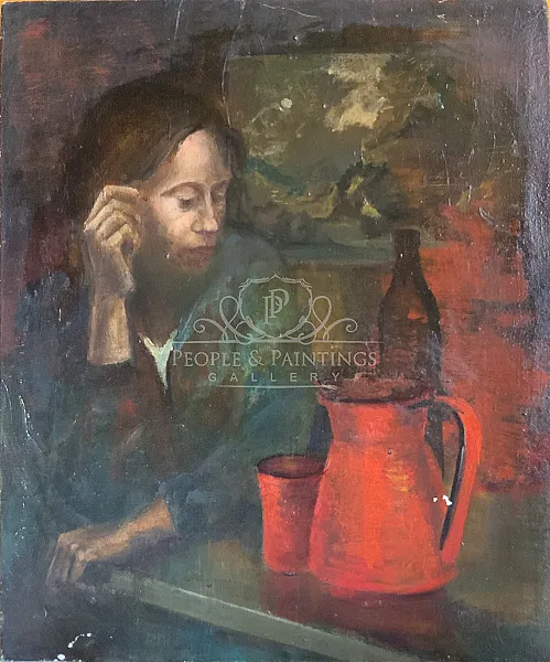 Self-portrait with a Painting