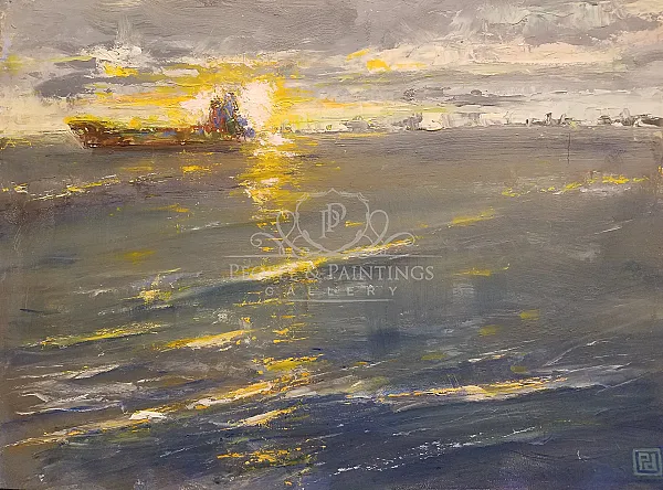 Sunrise in the Harbor