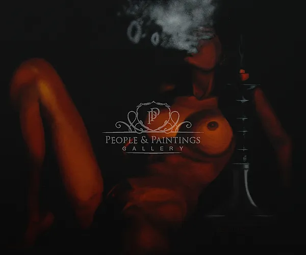 Lady with a Hookah
