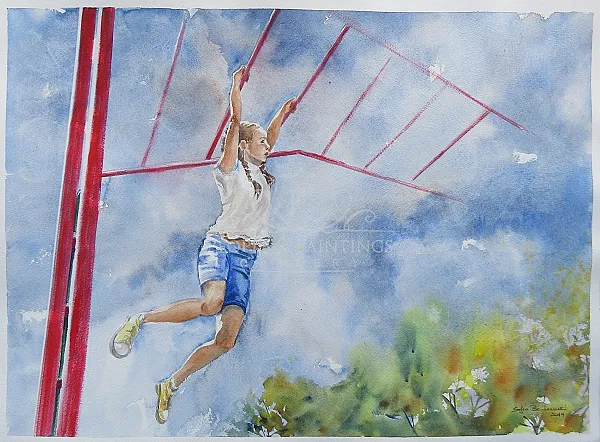 Tenaciously hanging