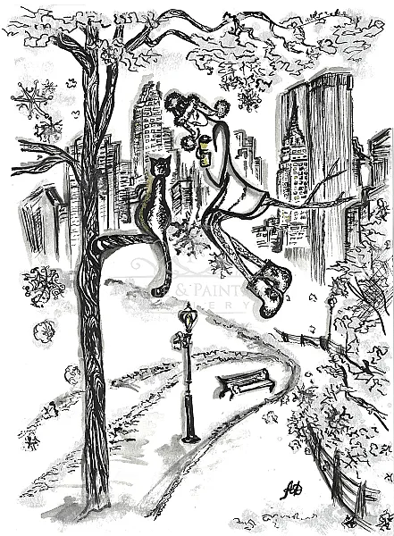 Cup of coffee in Central park