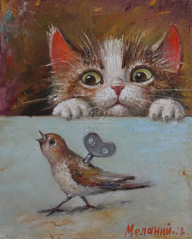 Living Eyes Clockwork Bird