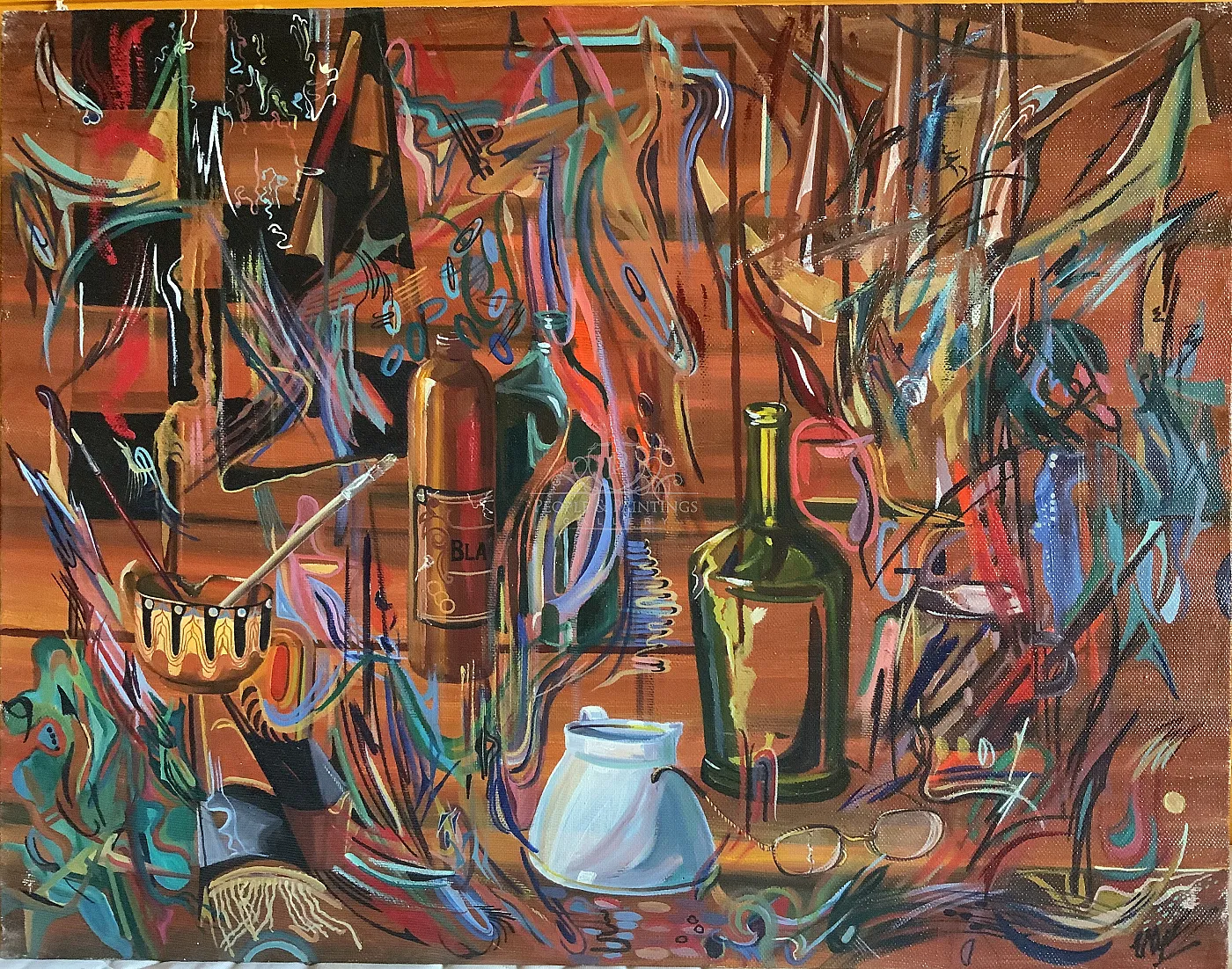 Still life of unnecessary objects