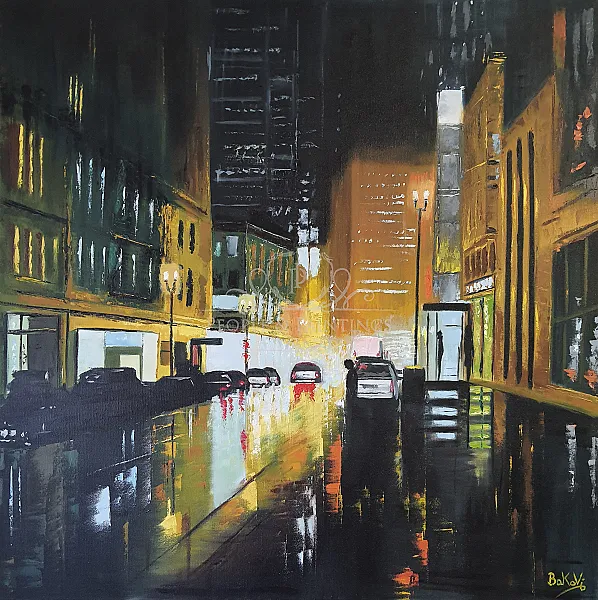 Evening Cityscape